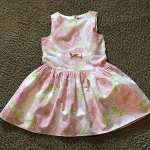 Vintage Gymboree Petit Four floral pink dress Sz 6